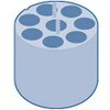 SGM14167 �A�_�v�^�[ 8x30ml �ے�`���[�u�p 2�� SIGMA(�V�O�}) 62119787