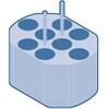 SGM18607 �A�_�v�^�[ 8x50ml �`���[�u �����^�p 2�� SIGMA(�V�O�}) 62119796