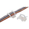 ケーブルクリップ 配線クリップ 3mm x 23 mm 6.5mm 1袋 100個入 ヘラマンタイトン(タイトン)