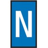 ケーブルマーカー 青 1袋 1000個入 ヘラマンタイトン(タイトン)
