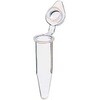 0.5mL PCR シングルチューブ フロストフラットキャップ付 クリア BMSC0200283シリーズ ビーエム機器