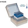 1Dバーコード付CryoVialストレージラック 4.0/5.0mLチューブ用 81本立 BMA-R3136シリーズ Argos Technologies Inc