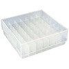 49-place Freezer Rack w/ lid， slotted base， Clear BMSC0200556シリーズ ビーエム機器