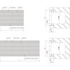鋼板製グレーチング かさ上げ式細目みぞぶた プレーンタイプ PF-AS/BS(一般型) ニムラ