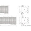 鋼板製グレーチング かさ上げ式みぞぶた〈JIS型〉 ノンスリップタイプ FF-AJV/BJV(スベリ止、クロスバーピッチ50) ニムラ