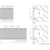 鋼板製グレーチング かさ上げ式みぞぶた〈国土交通省型〉 ノンスリップタイプ FF-ANV/BNV(スベリ止、クロスバーピッチ50) ニムラ