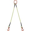 玉掛けワイヤロープスリング アルミロックスリング (2本吊りタイプ