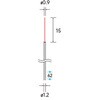 セラミックファイバーブラシ 細軸タイプ NSK(ナカニシ)