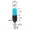 セラミックファイバーブラシ カップ型 (軸径3mm) NSK(ナカニシ)