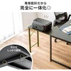 100-DESKF049BR サブデスク L字用 サンワダイレクト 62600950