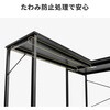 100-DESKF049BR サブデスク L字用 サンワダイレクト 62600950