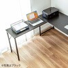 100-DESKF049BR サブデスク L字用 サンワダイレクト 62600950