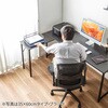 100-DESKF049BR サブデスク L字用 サンワダイレクト 62600950