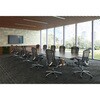 CC48ZR FPC3 コンテッサセコンダ、固定肘、固定ヘッド、座クッション、ハンガー付、ランバー無、ブラックB、ブラック、脚ブラック、ウレタン オカムラ(岡村製作所) 62601274