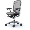 CC43BR FPD2 コンテッサセコンダ，固定肘，座クッション，ハイバック5本脚，ポリッシュ，ブラック，ランバー無ハンガー無 オカムラ(岡村製作所) 62607967