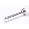 固定ネジ+フランジ継手(ラップジョイント)型フレキシブルホース 六角ニップル+JIS10KF SUS304 S230+F124 テクノフレックス