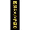 防犯カメラ作動中 マグネット