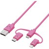 MPA-FAMBLC10CPN USBP[u 3in1 ( microB + ^CvC + Lightning - USB A ) USB2.0 f[^] [d X}[gtH ^ubg GR 62668918