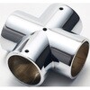パイプ継手クロス・32mm(ネジ止め付) フジテック・ジャパン
