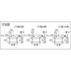 FH153-ST-B 自由蝶番 TRUSCO 62675157