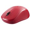 Bluetooth3.0対応 IR LED光学式マウス 3ボタンタイプ レッド BUFFALO(バッファロー)
