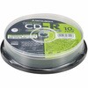 CD-R (Data) 1回記録用 700MB 48倍速 10枚スピンドルケース10P インクジェットプリンタ対応(ホワイト) ワイド印刷エリア対応 Verbatim