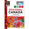DHA SIM for CANADA カナダ用 10日5GB 音声データ SIMカード 5G/4G回線 現地電話番号付き 現地電話/SMSかけ放題 DHA Corporation
