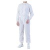 CC252 快適清涼ツナギ服 3A2404 男女兼用 ホワイト KWシリーズ 東洋リントフリー 62743197