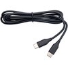 Jabra Evolve2 USB Cable USB-C to USB-C 1.2m Black GNオーディオ