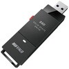 PC対応 USB3.2(Gen2) TV録画 スティック型SSD 2TB ブラック Type-C付属 BUFFALO(バッファロー)