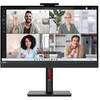 ThinkVision T27hv-30 (27型/2560×1440/DisplayPort x2、HDMI x1、USB Type-C x1/黒/ステレオスピーカー(内蔵) (5Wx2)) レノボ・ジャパン(Lenovo)