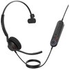 コンタクトセンター用ヘッドセット 有線 USB-C 片耳 コントローラー付き Jabra Engage 40 - (Inline Link) USB-C MS Mono GNオーディオ