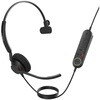 コンタクトセンター用ヘッドセット 有線 USB-C 片耳 コントローラー付き Jabra Engage 40 - (Inline Link) USB-C UC Mono GNオーディオ