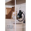 EC-AC11667BK 67W 充電器 一体型ケーブル1.5m USB Type-C×2 USB-A×1 高出力 PD/PPS対応 クリップ式固定 GaNII Plus エレコム 62824776