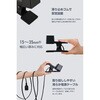 EC-AC11667BK 67W 充電器 一体型ケーブル1.5m USB Type-C×2 USB-A×1 高出力 PD/PPS対応 クリップ式固定 GaNII Plus エレコム 62824776