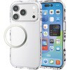 PM-A25CTSLACR iPhone 17 Pro クリアケース ハイブリッド 衝撃吸収 軽量 薄型 磁気吸着対応メタルステッカー付 TOUGH SLIM LITE エレコム 62826946