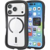 PM-A25CGRPFMBK iPhone 17 Pro ケース ハイブリッド 衝撃吸収 MAGKEEP 磁力吸着ワイヤレス充電対応 Grippy エレコム 62827129