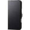 PM-A25DPLFY3BK iPhone 17 Pro Max ケース レザー 手帳型 マグネット 衝撃吸収 スタンド機能付 エレコム 62827251