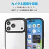 PM-A25DTSLFCBK iPhone 17 Pro Max ケース ハイブリッド 衝撃吸収 軽量 薄型 磁気吸着対応メタルステッカー付 エレコム 62827601