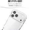 PM-A25DGRPACR iPhone 17 Pro Max ケース ハイブリッド 衝撃吸収 磁気吸着対応メタルステッカー付 Grippy エレコム 62827646