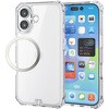 PM-A25AZEROTCR iPhone 17 ケース ハイブリッド 衝撃吸収 磁気吸着対応メタルステッカー付 フィルム付 ZEROSHOCK エレコム 62828651