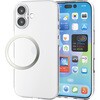 PM-A25AUCTKCR iPhone 17 ソフトケース 磁気吸着対応メタルステッカー付 極限保護 エレコム 62828687