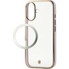 PM-A25AUCTMLPN iPhone 17 ケース ソフト 衝撃吸収 磁気吸着対応メタルステッカー付 メタリックライン エレコム 62829150