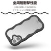 PM-A25AFCWAVEPN iPhone 17 ケース ハイブリッド 衝撃吸収 磁気吸着対応メタルステッカー付 背面クリア Grippy エレコム 62829186
