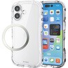 PM-A25AGRPACR iPhone 17 ケース ハイブリッド 衝撃吸収 磁気吸着対応メタルステッカー付 Grippy エレコム 62829579