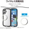 PM-A25AGRPFCBE iPhone 17 ケース ハイブリッド 衝撃吸収 磁気吸着対応メタルステッカー付 Grippy エレコム 62829588