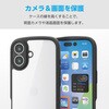 PM-A25ATSLFCKNV iPhone 17 ケース ハイブリッド 衝撃吸収 軽量 薄型 磁気吸着対応メタルステッカー付 極限保護 エレコム 62829649