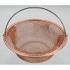 アットアクア 純銅排水栓ネット パール金属