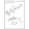 586246801 ゼノア エンジンチェーンソー G2200T 部品 クラッチおよびオイルポンプ ゼノア 62945507