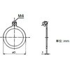 RWEG54 アース端子付きワッシャ 三桂製作所 58008336